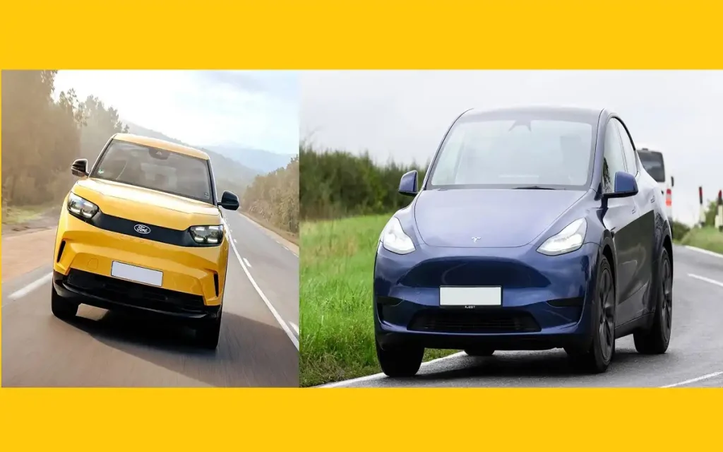 Ford Capri Electric vs Tesla Model Y